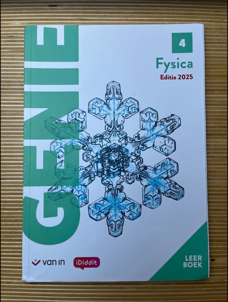 Fysica Leerboek 4 – Editie 2025 (Van In), Livres, Livres scolaires, Comme neuf, Secondaire, Autres matières, Enlèvement