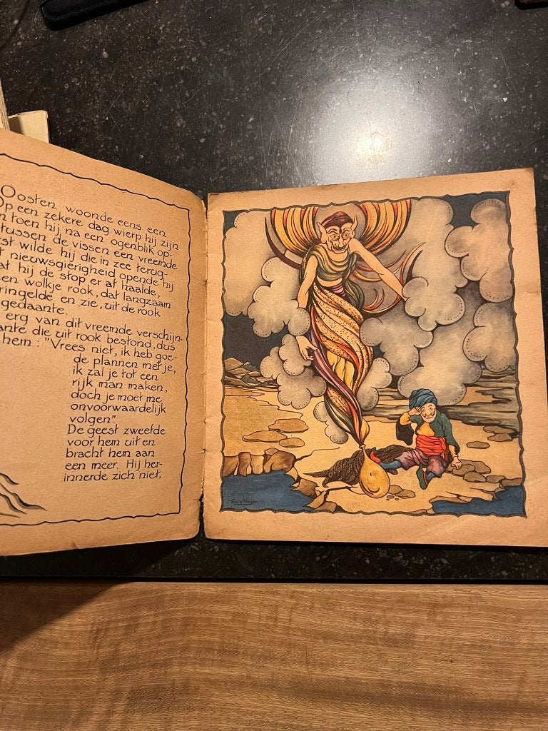 2 oude Arabische sprookjes door Truus Vinger, Boeken, Ophalen of Verzenden, Gelezen, Truus Vinger