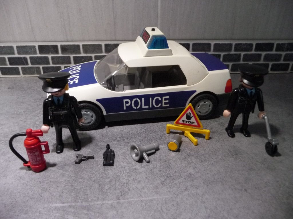 playmobil - beau lot police, Ophalen, Gebruikt, Complete set, Overige typen