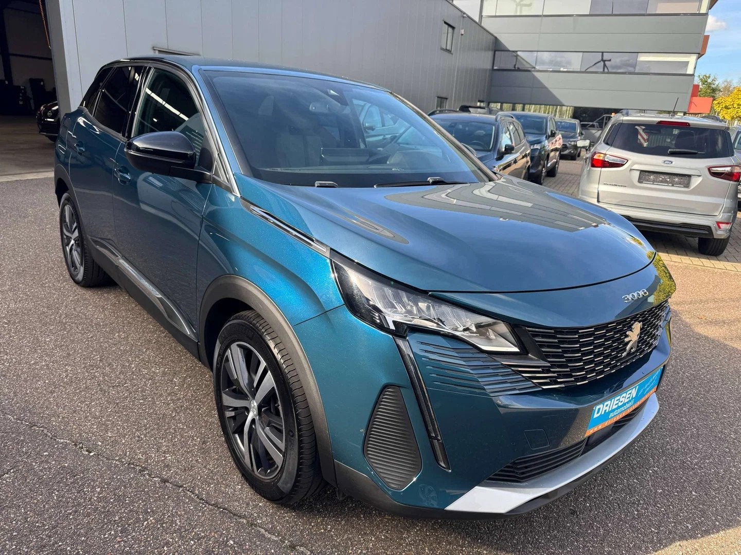 Peugeot 3008 3008 1.6 Hybrid 225 PHEV Allure Pack - 1/2 Lede, Auto's, Automaat, Gebruikt, Lane Departure Warning, Blauw
