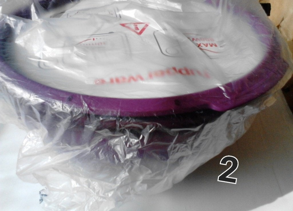 Tupperware 101 MicroGourmet paars of groen, Neuf, Enlèvement ou Envoi, Autres couleurs, Autres types