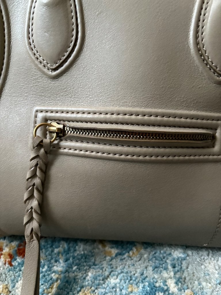Celine handtas, Handtassen en Accessoires, Ophalen, Gebruikt, Grijs, Handtas