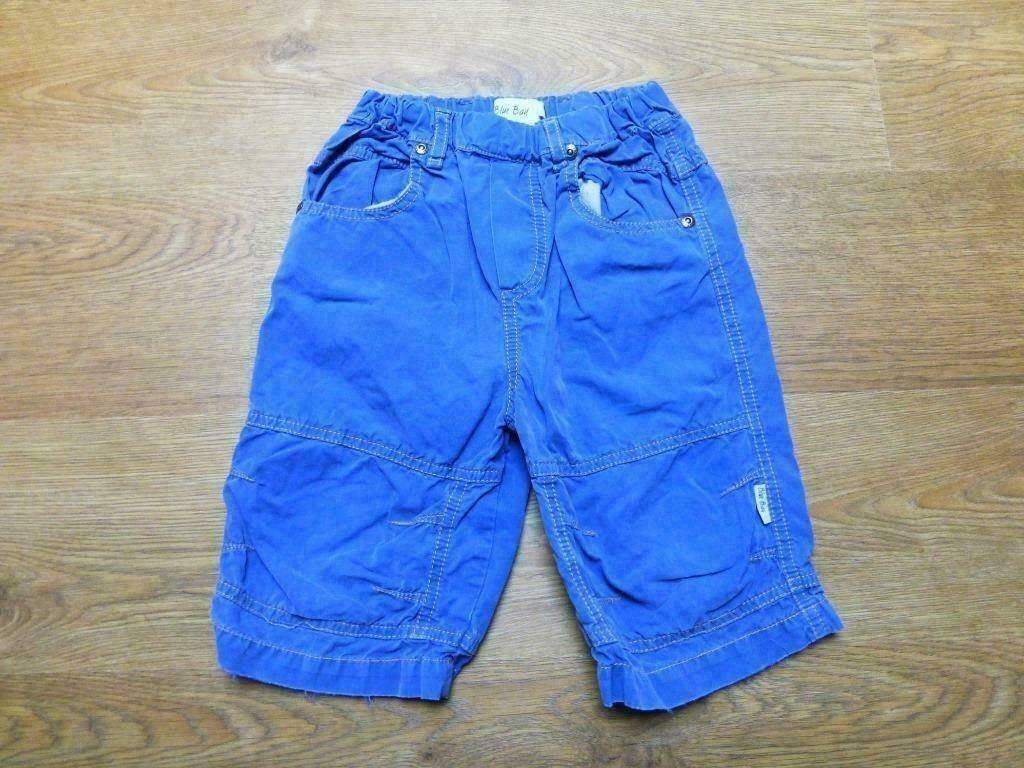 fel blauwe short of bermuda Blue Bay maat 98, Kinderen en Baby's, Broek, Gebruikt, Ophalen of Verzenden, Blue Bay