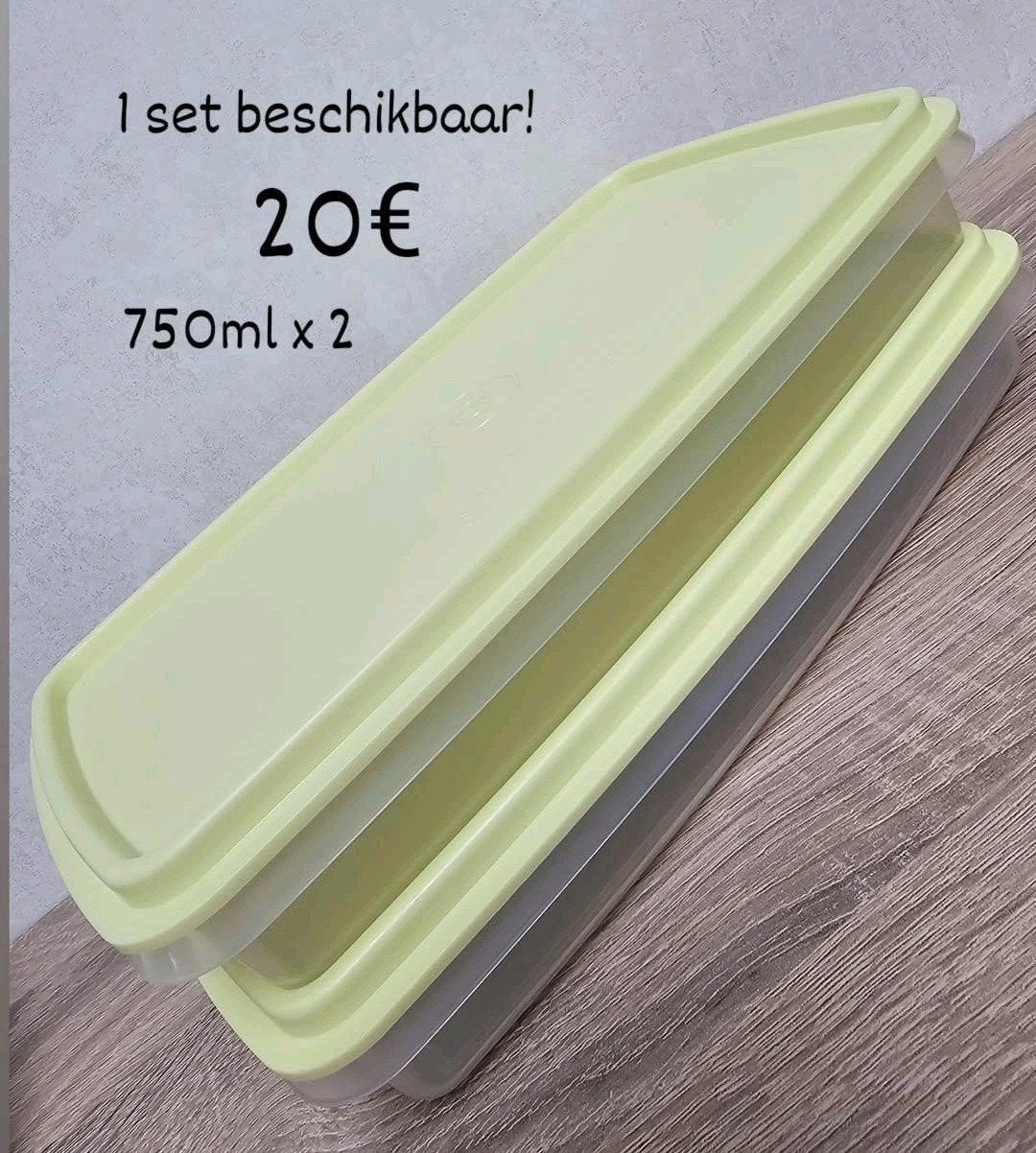 Boîtes de rangement Tupperware (2), Enlèvement ou Envoi, Neuf