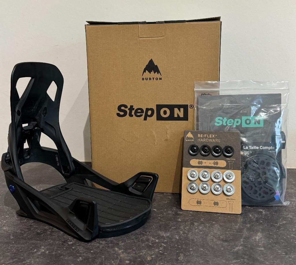 Fixations snowboard Burton Step-On, Sport en Fitness, Snowboarden, Ophalen, Zo goed als nieuw, Bindingen