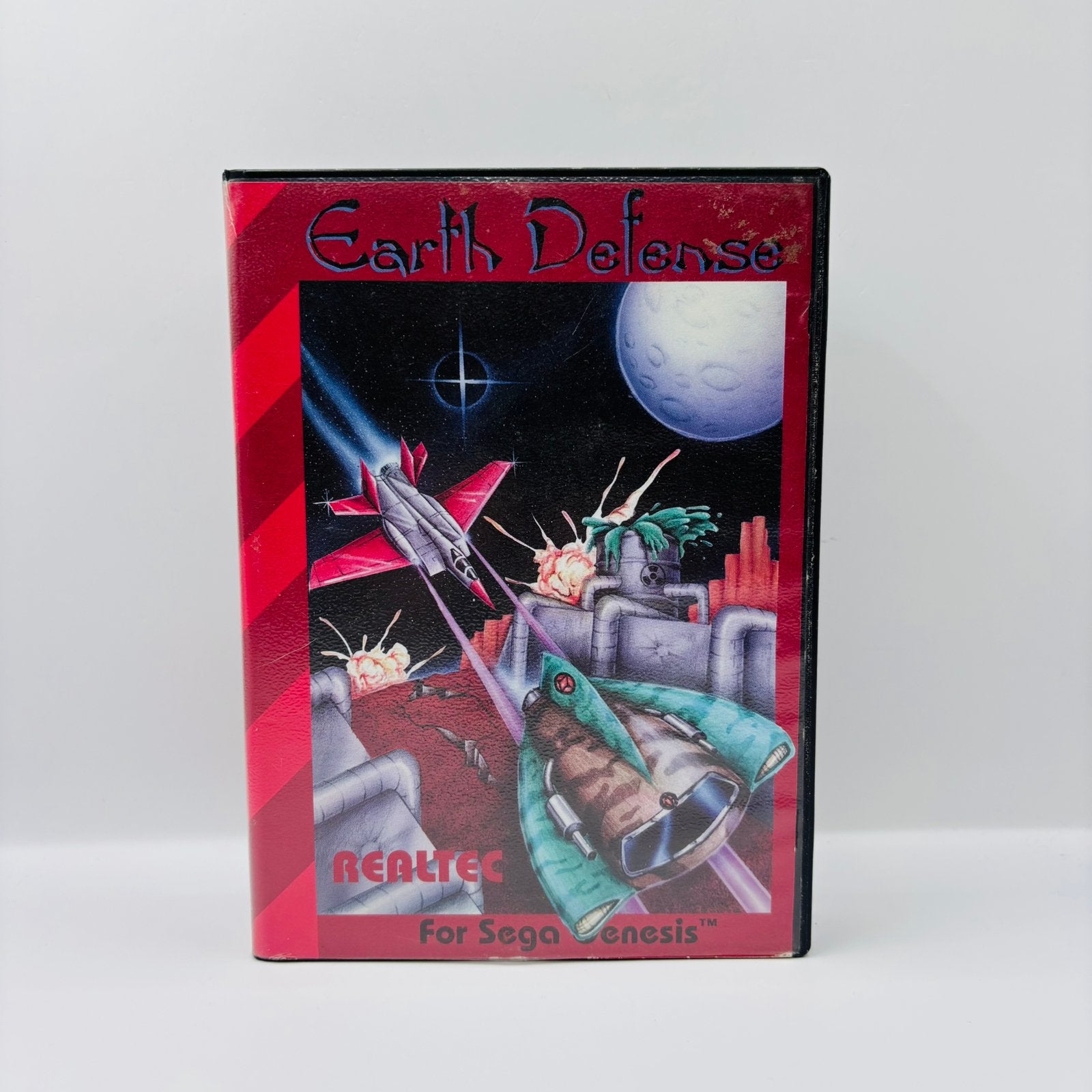 Earth Defense Sega Genesis, Shooter, Ophalen of Verzenden, Zo goed als nieuw, Mega Drive