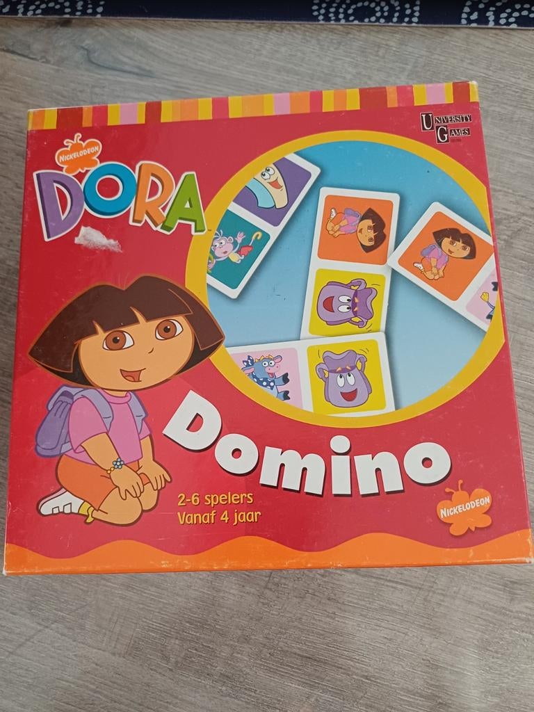 Dora domino, Hobby & Loisirs créatifs, Jeux de société | Autre, Trois ou quatre joueurs, Enlèvement, Utilisé, Nickelodeon
