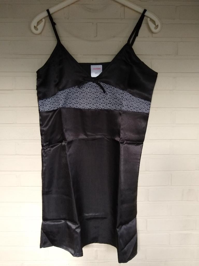Romantisch zwart slaapkleedje, 3Suisses, maat 42/44, Kleding | Dames, 3Suisses, Ophalen, Zwart, Nachtkleding