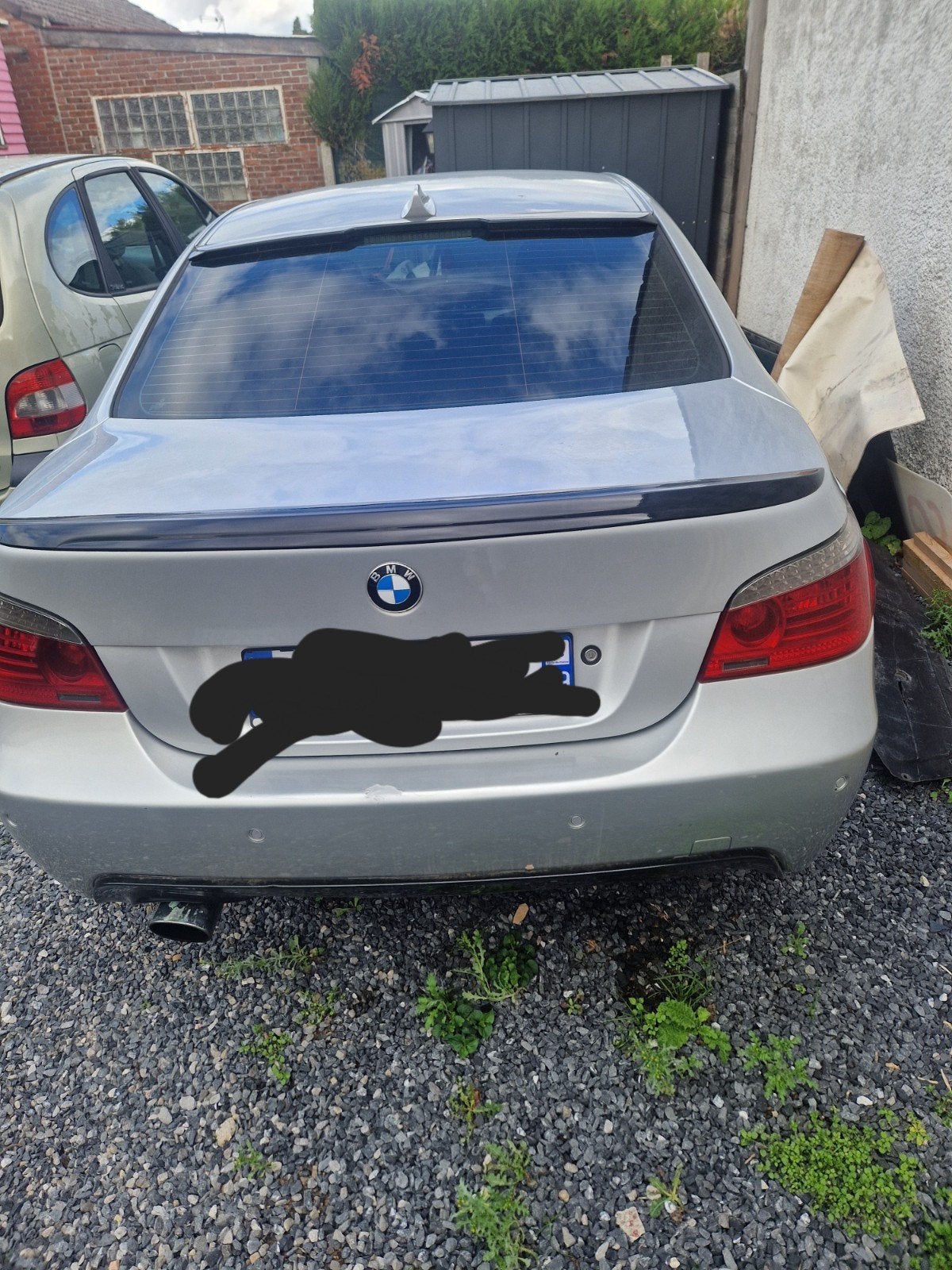BMW serie 520D, Autos, Cuir, Carnet d'entretien, Noir, Automatique