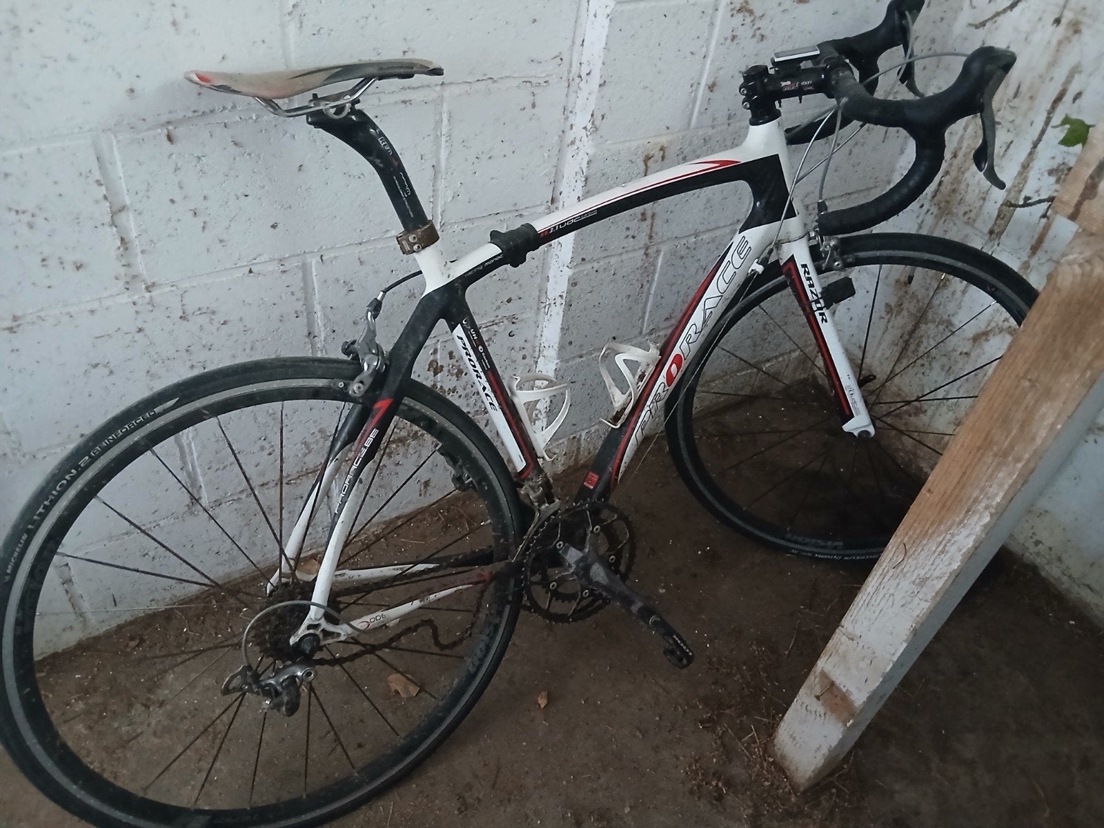 Racefiets, Ophalen