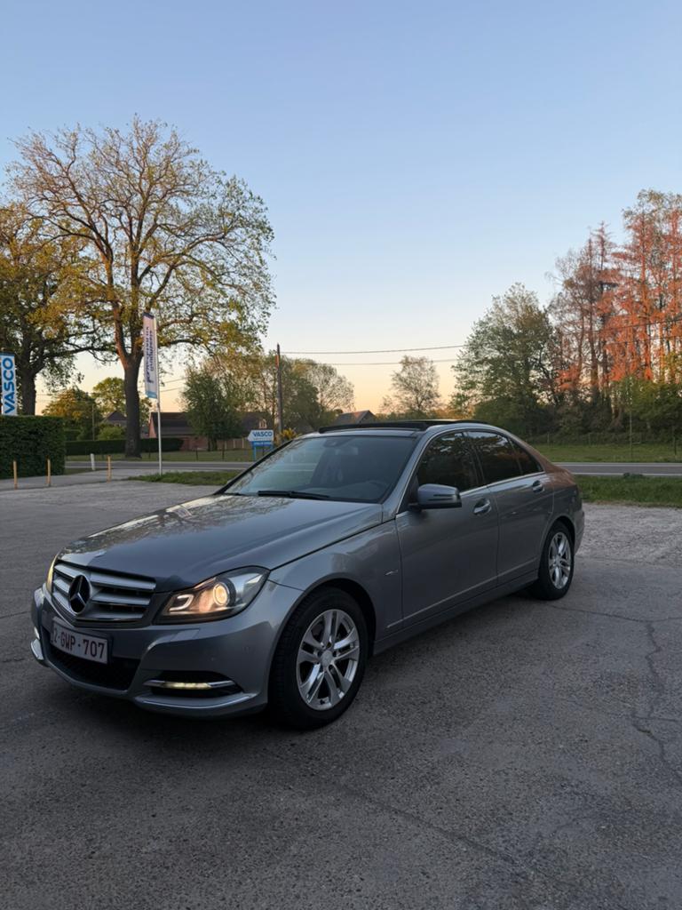 Mercedes C180 2012 Benzine Manueel Pano Airco, Auto's, Mercedes-Benz, Particulier, C-Klasse, Airbags, Airconditioning, Bluetooth