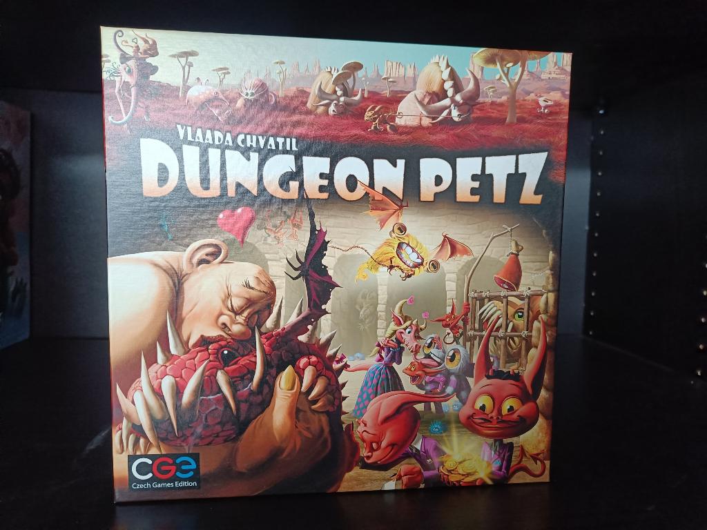 Bundle: Dungeon Petz + Alien Frontiers, Hobby en Vrije tijd, Ophalen, Zo goed als nieuw