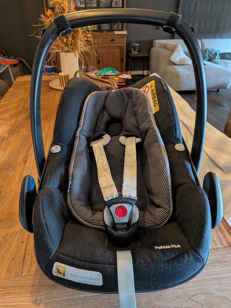 Maxi cosi Pebble plus + 2wayfix, Kinderen en Baby's, Ophalen, Gebruikt, Maxi-Cosi, Autogordel of Isofix