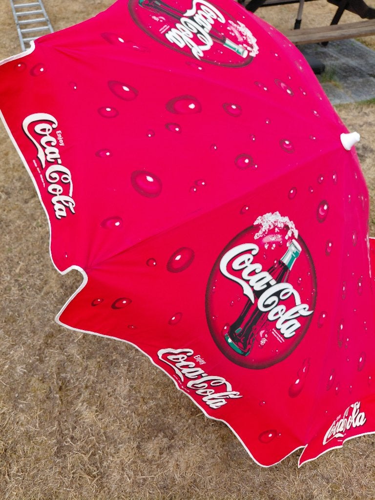 Parasol Coca-Cola, Huis en Inrichting, Ophalen, Zo goed als nieuw