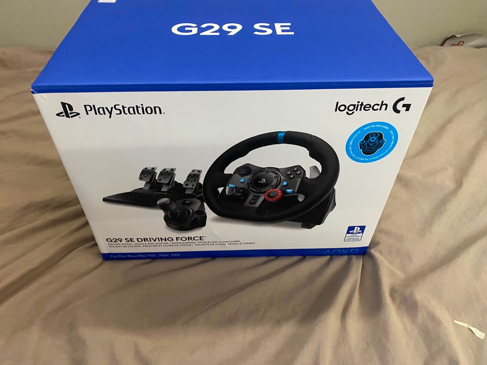 Logitech G29 SE Driving Force Racestuur set, Ophalen of Verzenden, Nieuw, Stuur of Pedalen, PlayStation 4