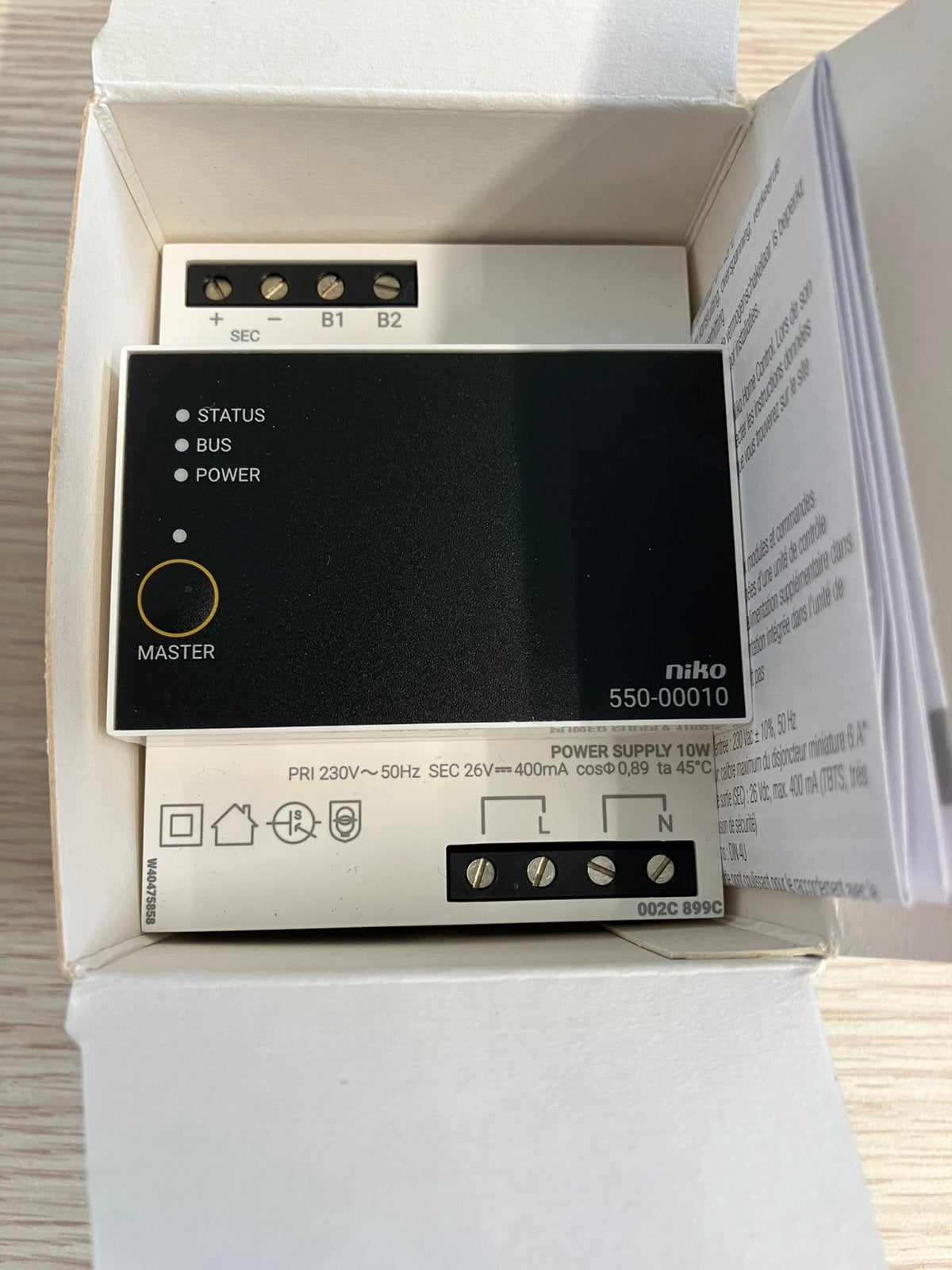 Niko home control voeding 26V 550-00010, Enlèvement, Neuf