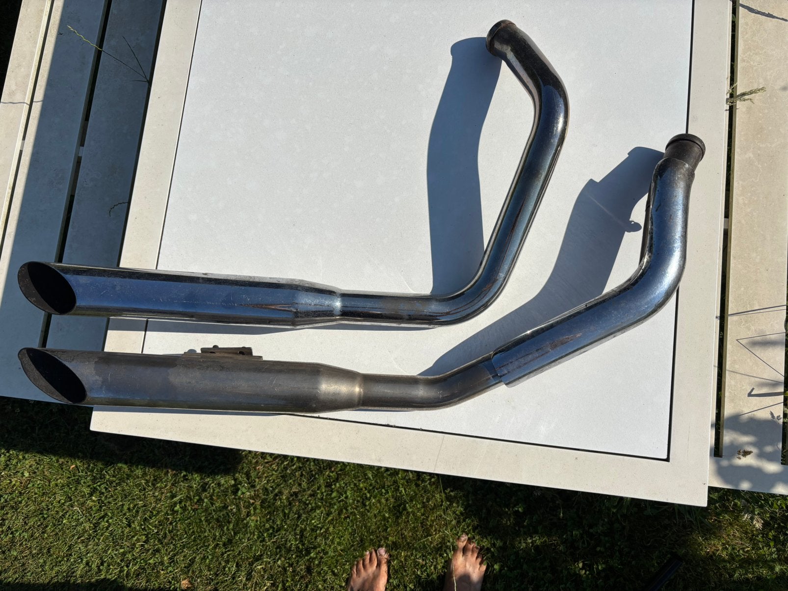 Drag pipes 883 Harley Davidson, Enlèvement, Utilisé