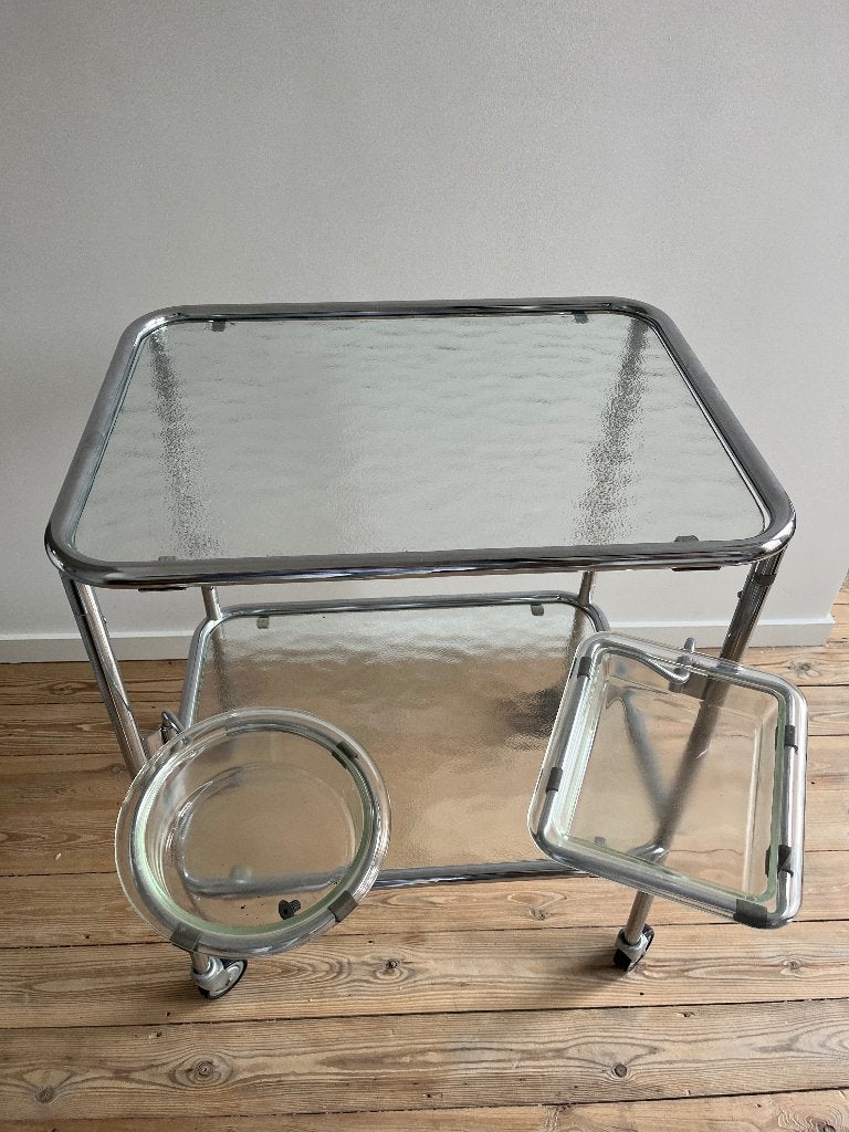 Vintage roltafel, Ophalen