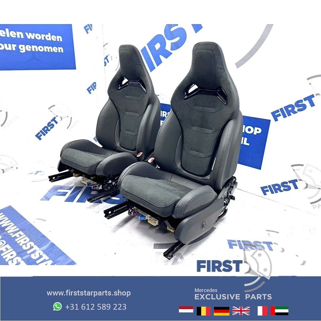 W206 S206 C63 AMG Recaro KUIP STOELEN SET C63s E PERFORMANCE, Auto-onderdelen, Gebruikt, -, Ophalen of Verzenden, -