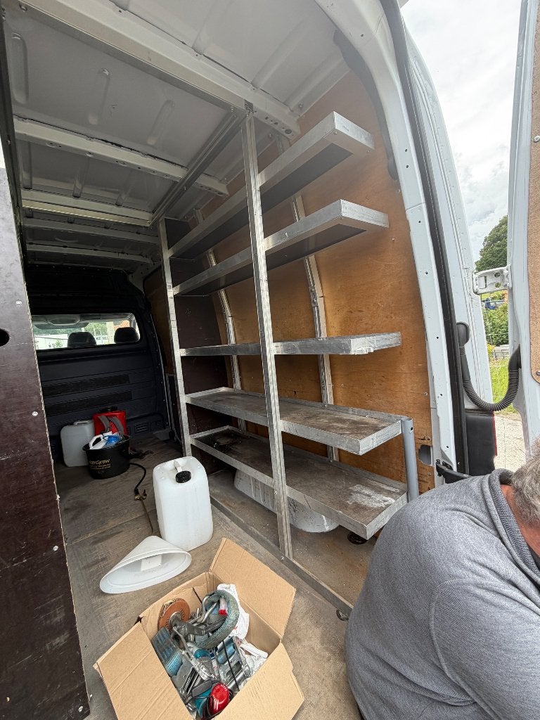 ***alu rekken komen uit Mercedes sprinter***, Auto's, Particulier, Te koop, Mercedes-Benz