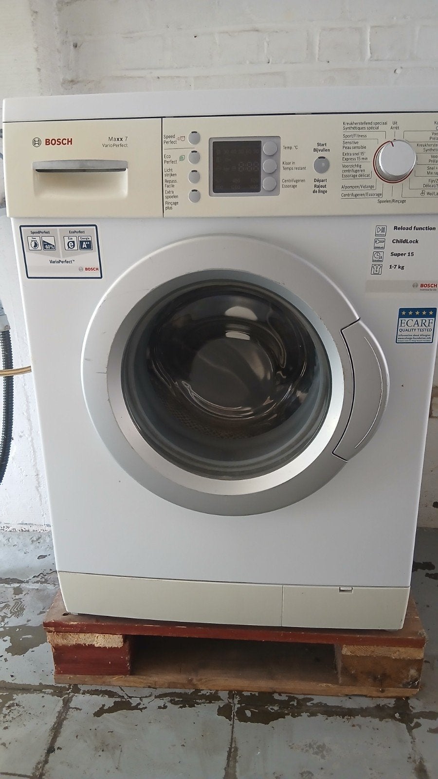 Bosch Maxx 7 , Weinig gebruikt.  EERST = EERST !!, Elektronische apparatuur, Ophalen