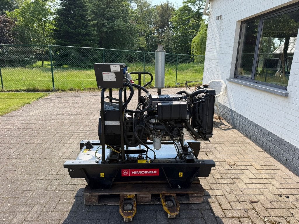 Himoinsa dieselaggregaat 11 kVA, Bricolage & Construction, Générateurs, Comme neuf, Huile diesel, 10 à 30 kVA, Enlèvement