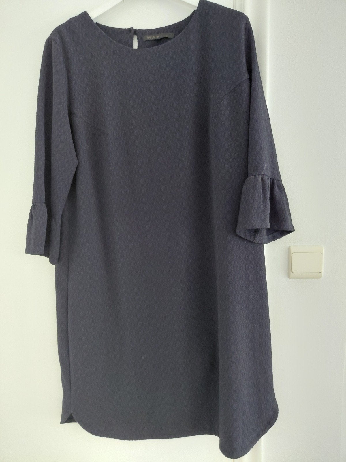 donkerblauw kleedje, Ophalen of Verzenden, Maat 42/44 (L)