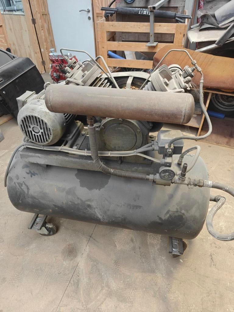 Compressor atlas copco, Ophalen