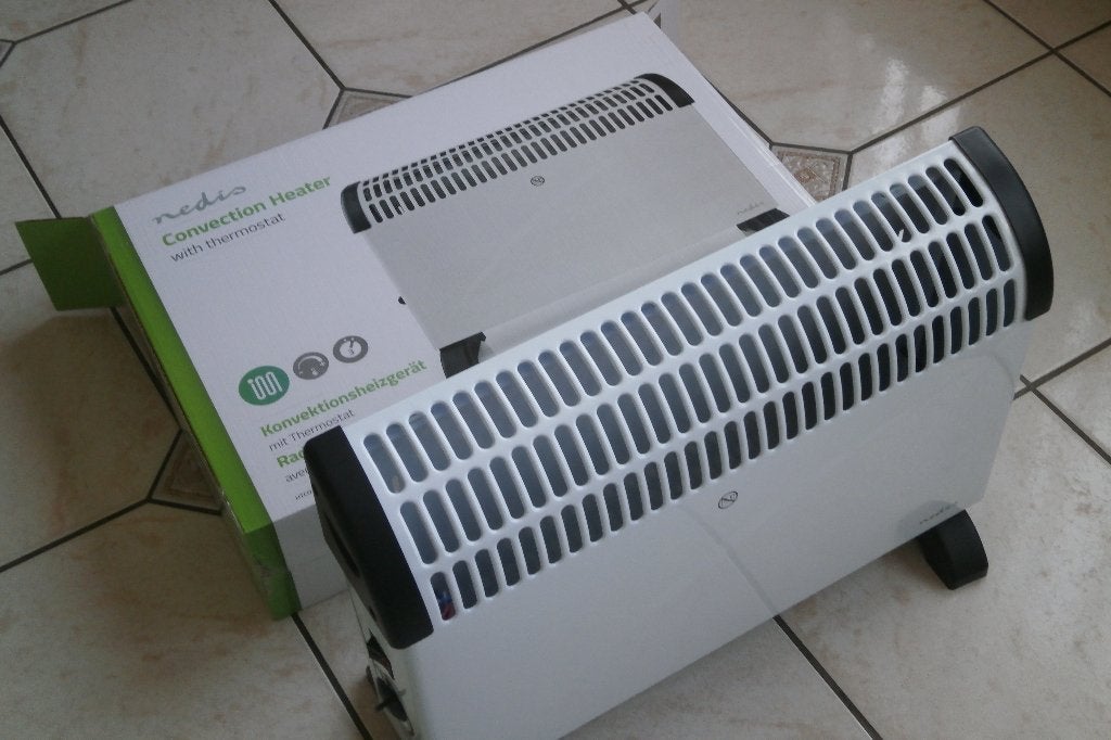radiateur électrique neuf puissance 1500W avec Thermostat, Ophalen, Radiator