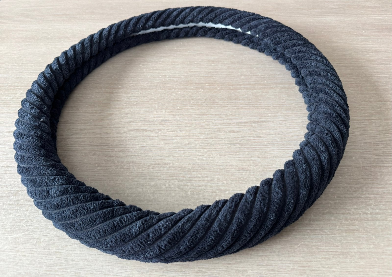 universele stuurhoes diameter 38 cm zwart floer, Autos : Divers, Enlèvement
