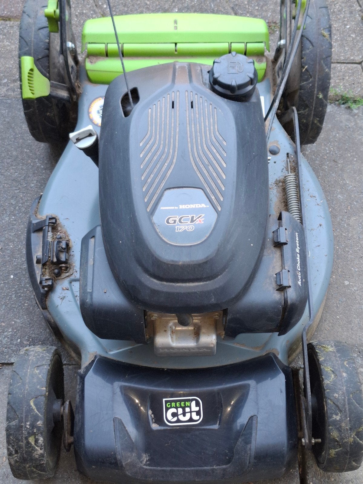 Tondeuse moteur Honda, Enlèvement