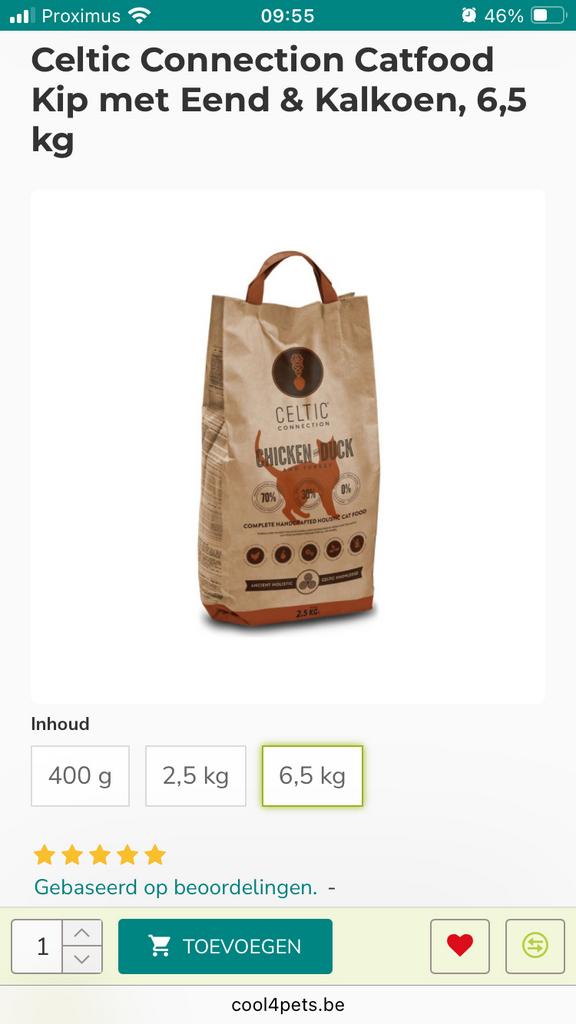 Nourriture pour chats, Animaux & Accessoires, Nourriture pour Animaux, Enlèvement, Chat