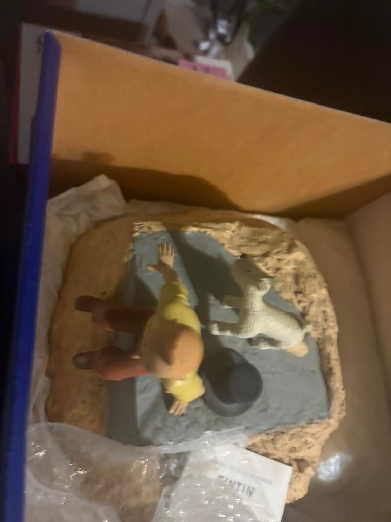 Figurine tintin, Divers, Lots de brocante, Comme neuf, Enlèvement