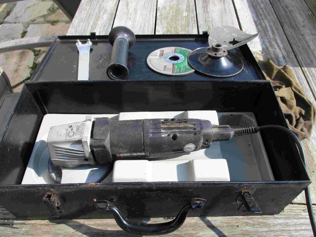 Haakse slijper Black & Decker, Ophalen of Verzenden, Gebruikt, Haakse handslijpmachine