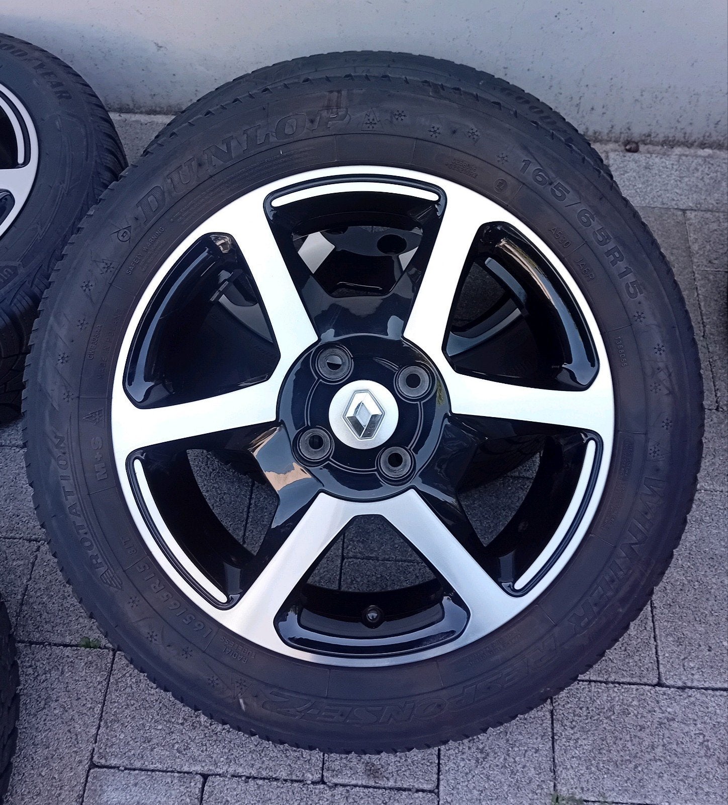 Winterbanden Smart Fortwo ForFour - Renault Twingo 4x100 5mm, Ophalen, Gebruikt, Renault