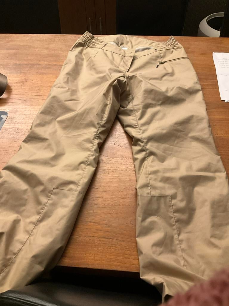 Beige skibroek dames maat 44, Ophalen, Zo goed als nieuw, Maat 42/44 (L)
