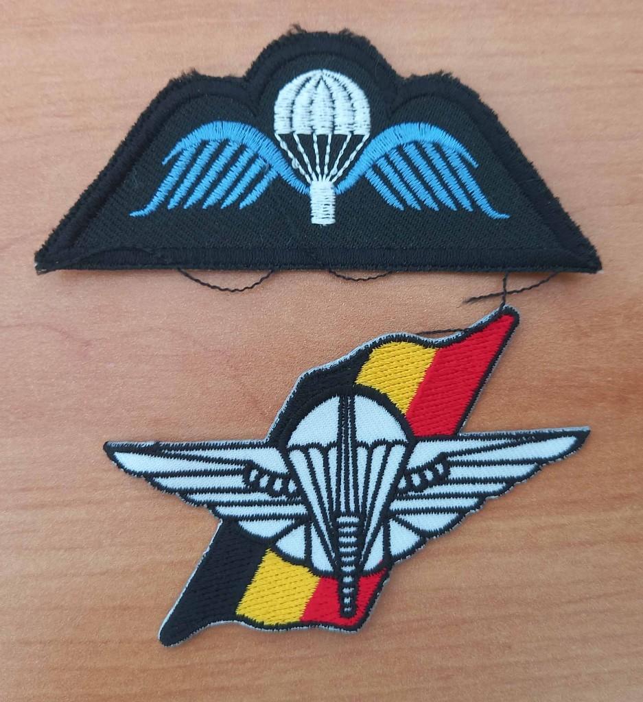 Patchs ABL Para-Commando 2 DIFFÉRENTS, Collections, Objets militaires | Général, Envoi, Armée de terre, Emblème ou Badge