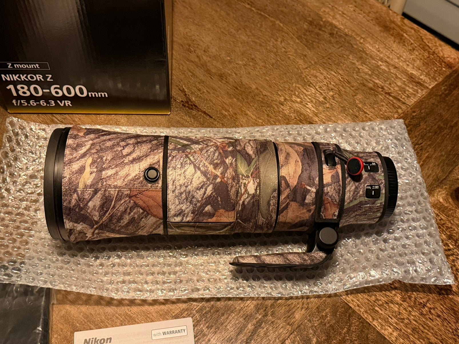 Nikon Z 180-600mm, Audio, Tv en Foto, Ophalen, Zo goed als nieuw, Nikon, Beeldstabilisatie