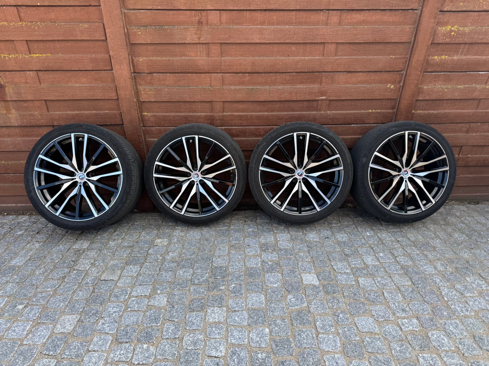 Orginele 22 inch BMW style 742M breedset in goede staat !, Ophalen, Overige, Banden en Velgen, Overige maten