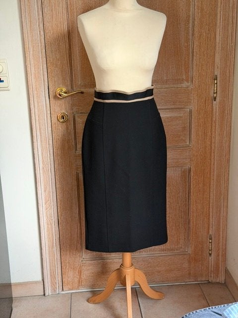 Zwarte rok Caroline Biss - maat 38 (nr5090), Kleding | Dames, Rokken, Maat 38/40 (M), Zwart, Ophalen of Verzenden, Zo goed als nieuw