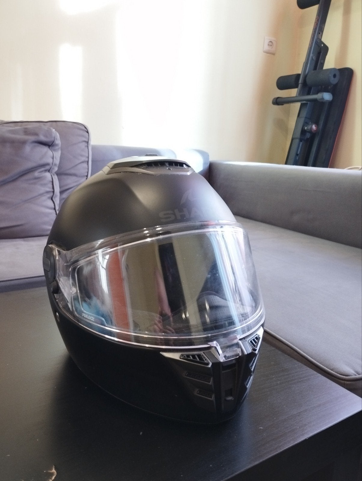 Casque moto SHARK Spartan RS, Enlèvement, Utilisé, Shark