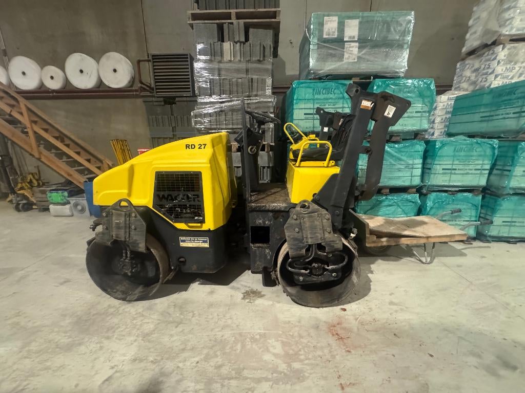 Rouleau compacteur Wacker, Articles professionnels, Enlèvement