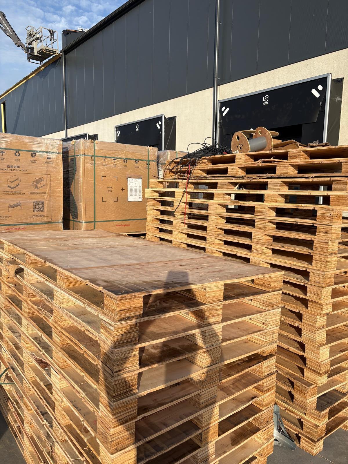 Palleten gratis af te halen - brandhout, Enlèvement
