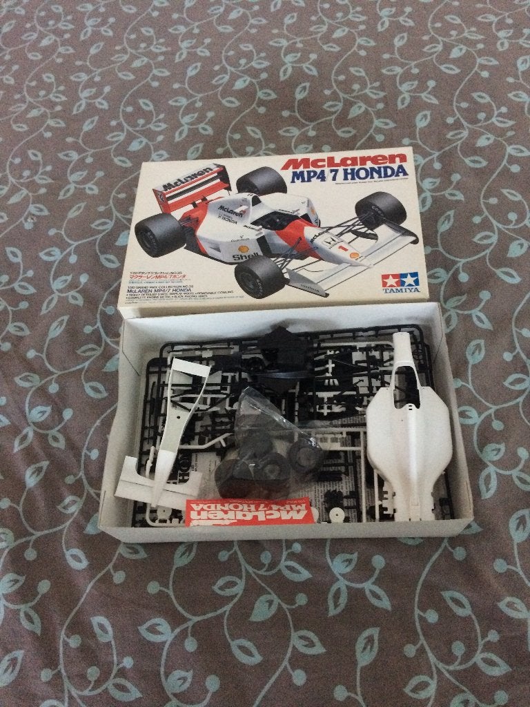 Mc Laren MP4/7 Tamiya 1/20, Hobby & Loisirs créatifs, Enlèvement ou Envoi, Comme neuf, Plus grand que 1:32, Tamiya