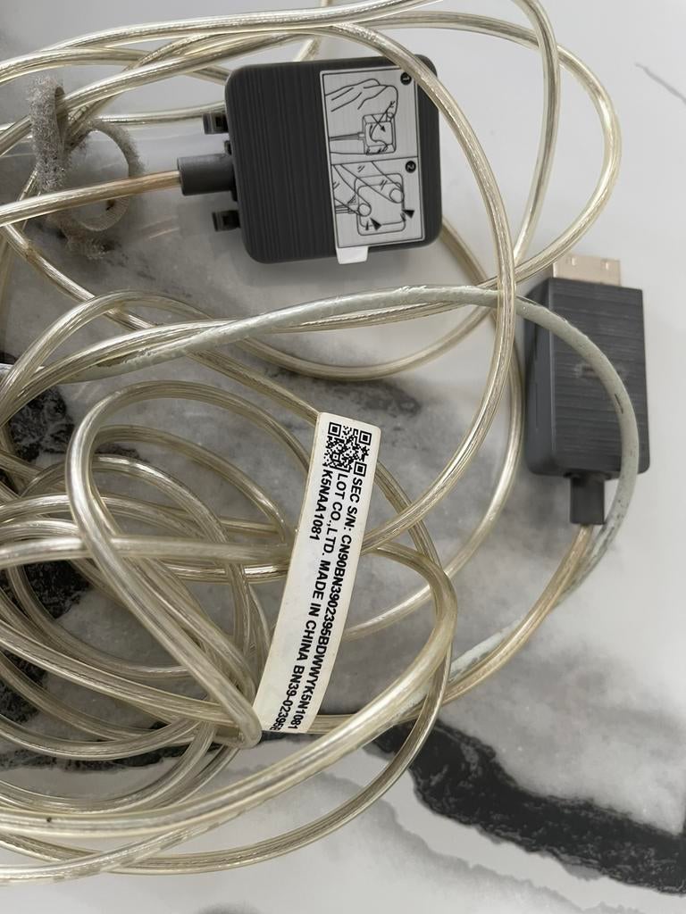 Cable 5m samsung one connect QE65Q8FNA, Audio, Tv en Foto, Blu-ray-spelers, Ophalen of Verzenden, Zo goed als nieuw, Samsung
