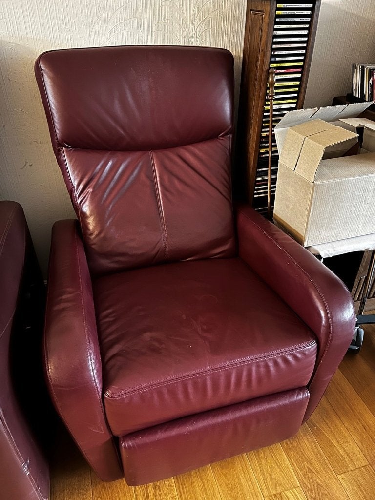 Fauteuil relax motorisé (électrique) - bon état général, 75 à 100 cm, Enlèvement, Utilisé, 50 à 75 cm