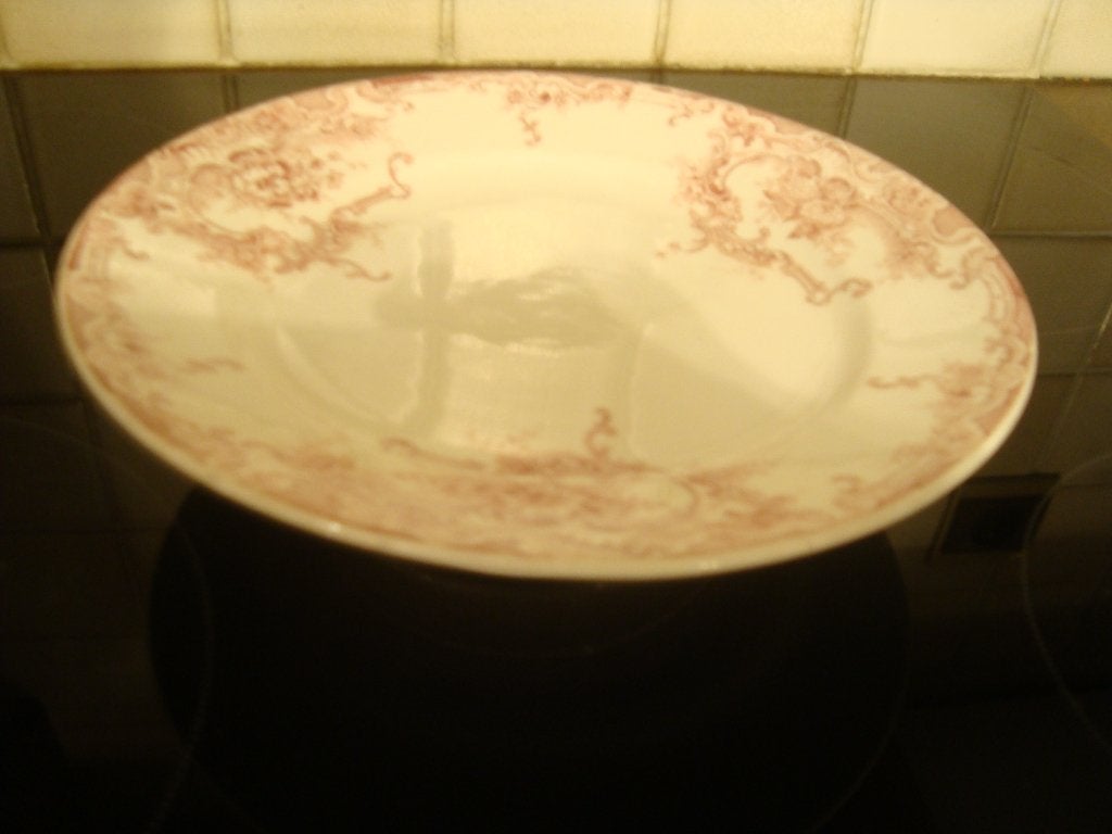 Taartschaal Boch, decor Dauphin., Ophalen