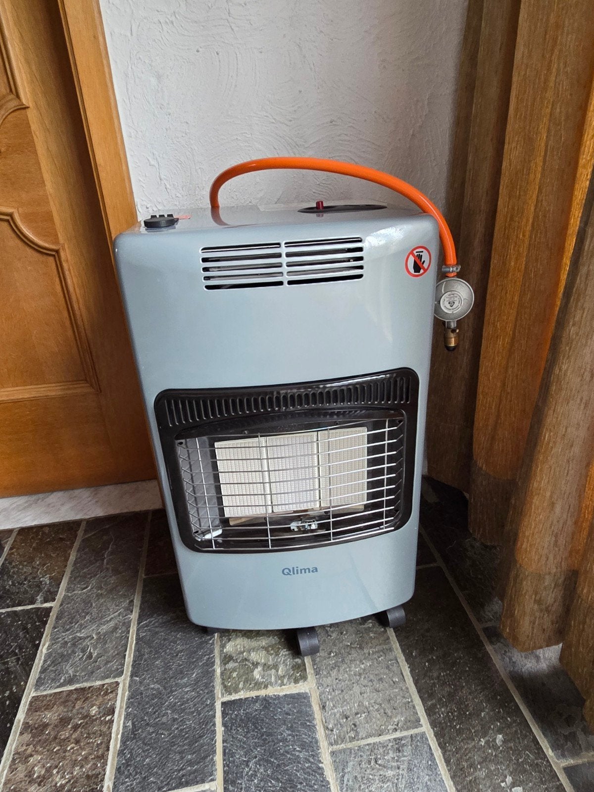 Gasverwarming  Qlima, Enlèvement