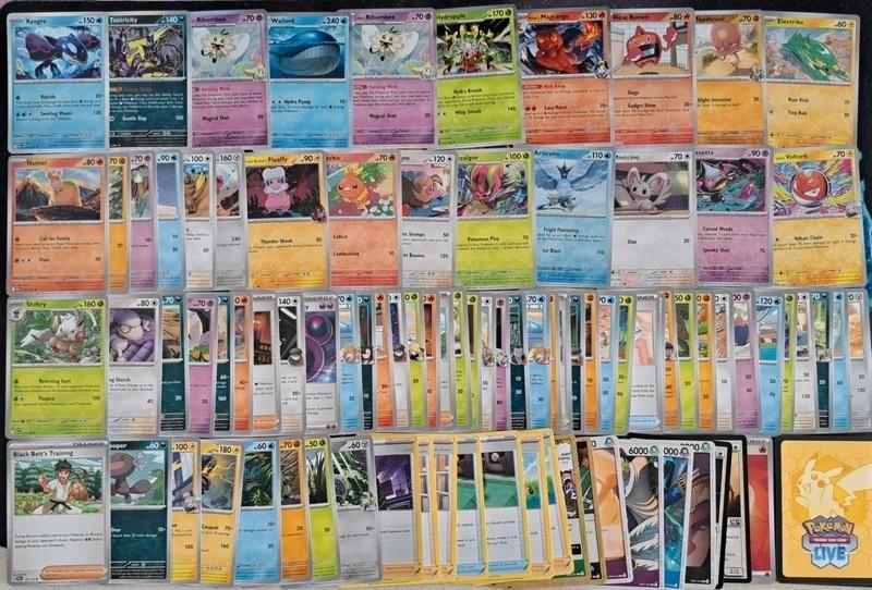 Pokemon 80+ Kaarten, Hobby en Vrije tijd, Verzamelkaartspellen | Pokémon, Ophalen of Verzenden, Nieuw, Meerdere kaarten, Foil