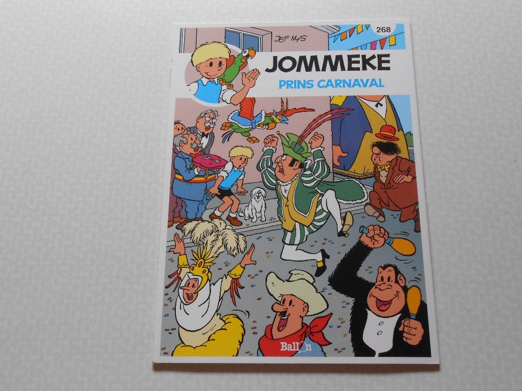 Jommeke 268 Prins Carnaval 2014 1 ste druk., Eén stripboek, Nieuw, Jef Nys., Ophalen of Verzenden